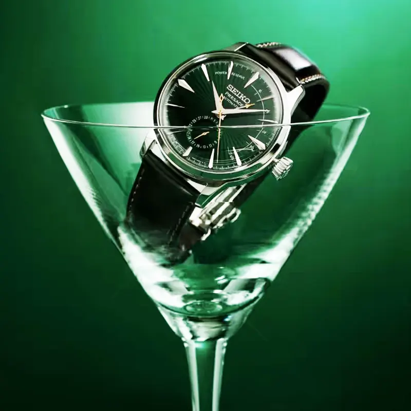 Seiko Presage 'Midnight Mockingbird' Cocktail Time Men's Watch- SSA459J1